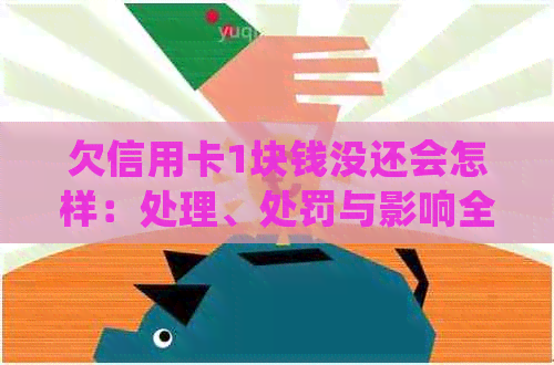 欠信用卡1块钱没还会怎样：处理、处罚与影响全解析