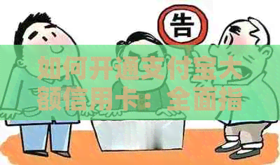 如何开通支付宝大额信用卡：全面指南、申请条件与操作流程详解