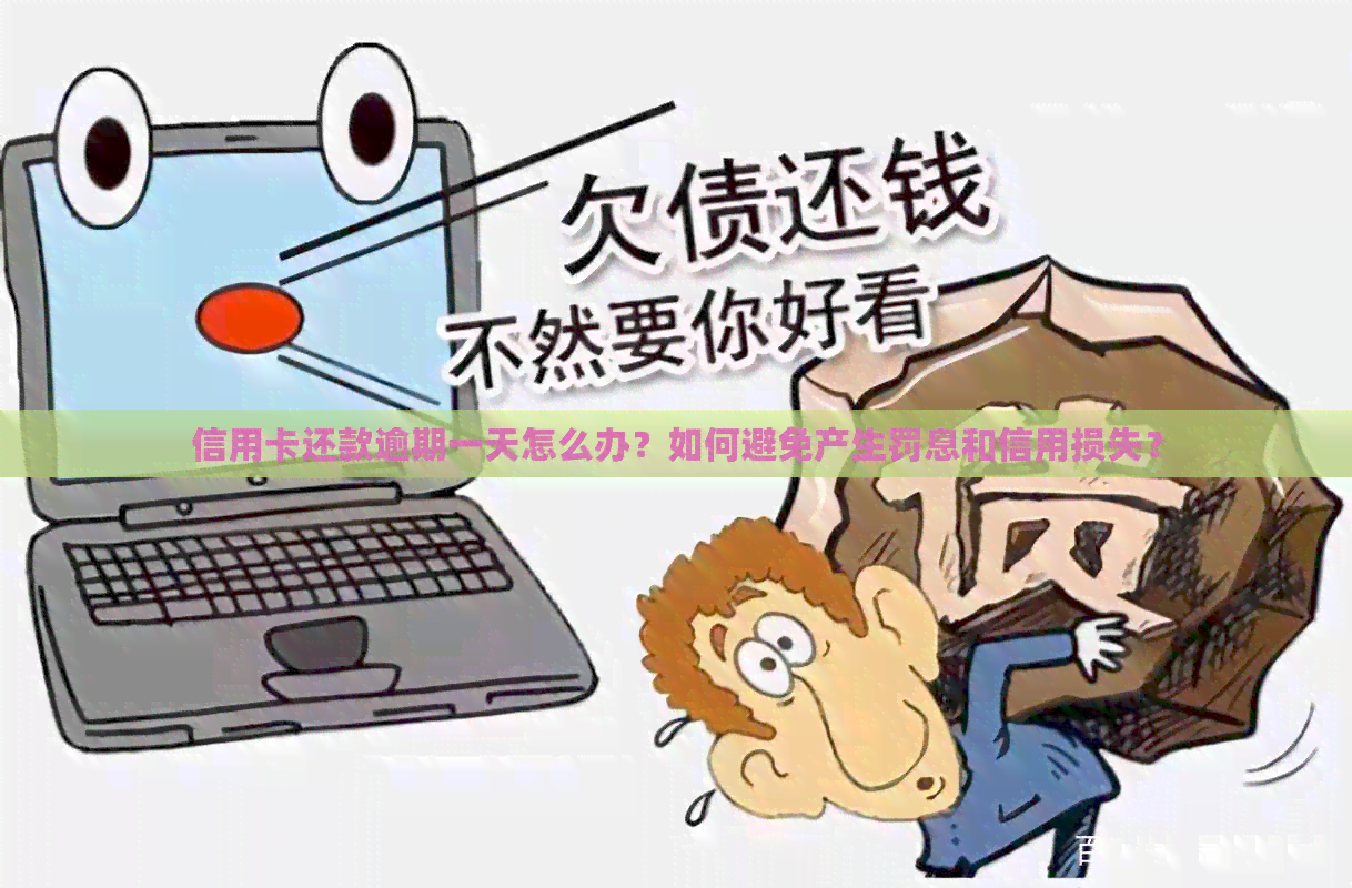 信用卡还款逾期一天怎么办？如何避免产生罚息和信用损失？