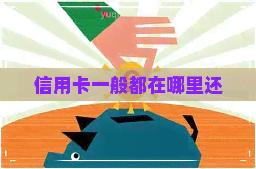 信用卡一般都在哪里还