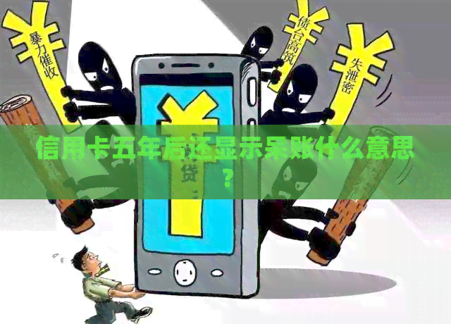 信用卡五年后还显示呆账什么意思？