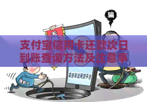 支付宝信用卡还款次日到账查询方法及注意事项