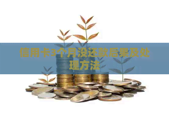 信用卡3个月没还款后果及处理方法