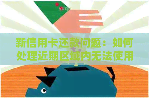 新信用卡还款问题：如何处理近期区域内无法使用信用卡的情况？