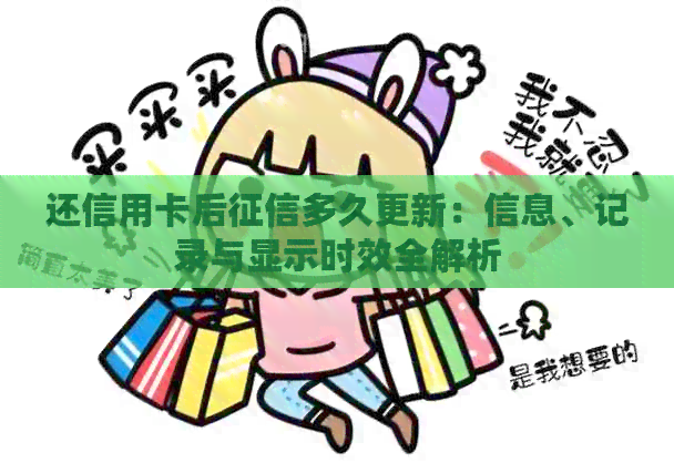 还信用卡后多久更新：信息、记录与显示时效全解析