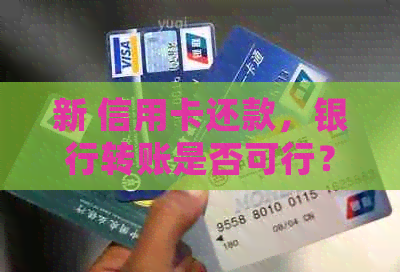 新 信用卡还款，银行转账是否可行？了解详细步骤与注意事项