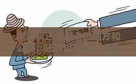 附近帮还信用卡的地方和公司，还可以通过公众号找到，有这样的服务存在吗？