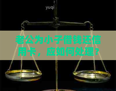 老公为小子借钱还信用卡，应如何处理？