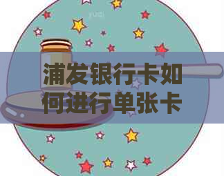 浦发银行卡如何进行单张卡还款？是否可以单独还清两张卡的欠款？