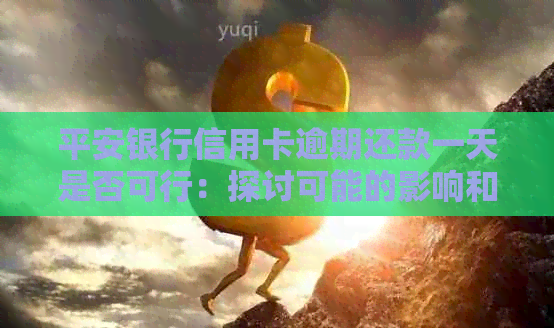 平安银行信用卡逾期还款一天是否可行:探讨可能的影响和解决方案 平安银行信用卡逾期还款一天是否可行:探讨可能的影响和解决方案