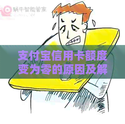 支付宝信用卡额度变为零的原因及解决办法：用户常见疑问解答