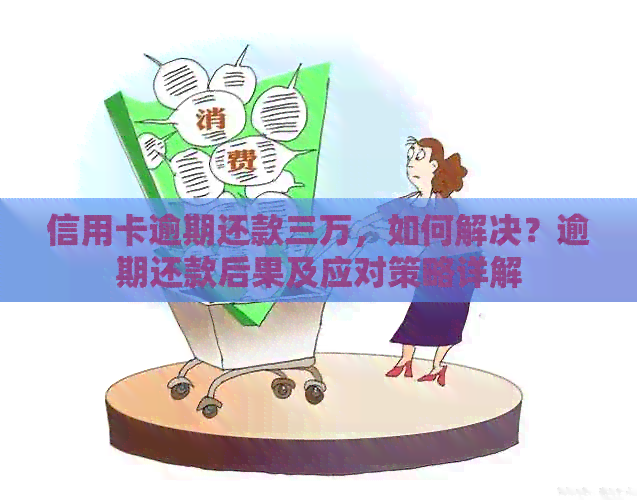 信用卡逾期还款三万，如何解决？逾期还款后果及应对策略详解