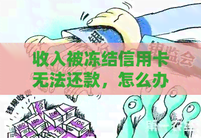 收入被冻结信用卡无法还款，怎么办？
