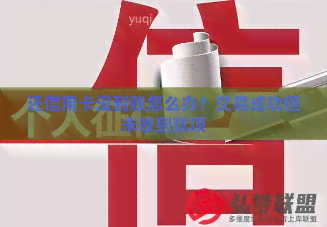还信用卡没到账怎么办？交易成功但未收到款项