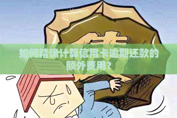如何精确计算信用卡逾期还款的额外费用？