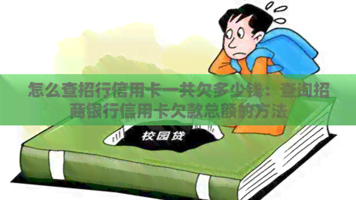 怎么查招行信用卡一共欠多少钱：查询招商银行信用卡欠款总额的方法