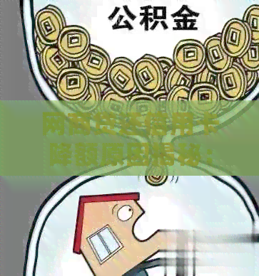 网贷还信用卡降额原因揭秘：多种可能性让你了解清楚！