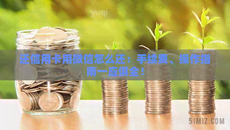 还信用卡用微信怎么还：手续费、操作指南一应俱全！