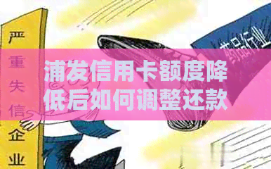 浦发信用卡额度降低后如何调整还款计划：实用技巧与方法