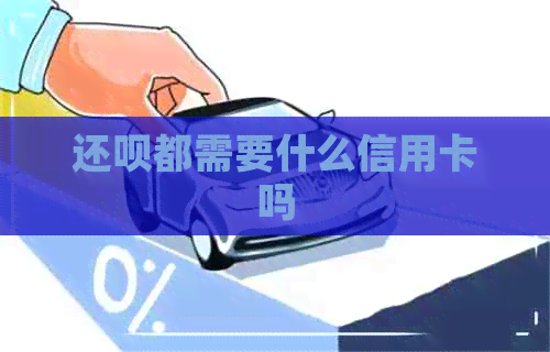 还款都需要什么信用卡吗