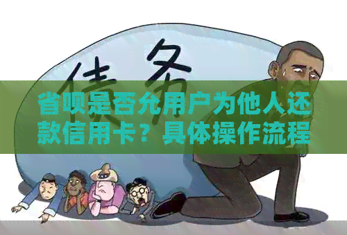 省呗是否允用户为他人还款信用卡？具体操作流程及注意事项是什么？