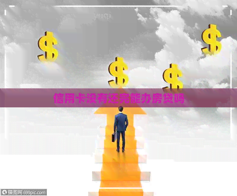 信用卡没有还完能办房贷吗