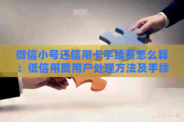 微信小号还信用卡手续费怎么算：低信用度用户处理方法及手续费问题