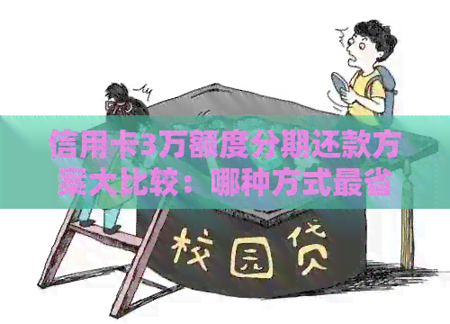 信用卡3万额度分期还款方案大比较：哪种方式最省钱？