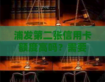 浦发第二张信用卡额度高吗?需要面签吗?额度共享吗? 浦发第二张信用卡额度高吗?需要面签吗?额度共享吗?