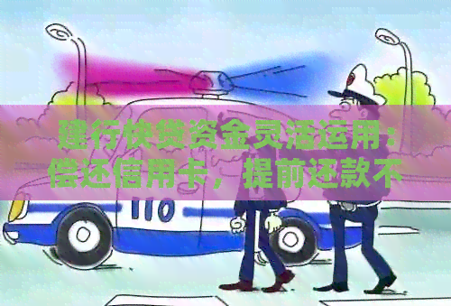 建行快贷资金灵活运用：偿还信用卡，提前还款不是问题
