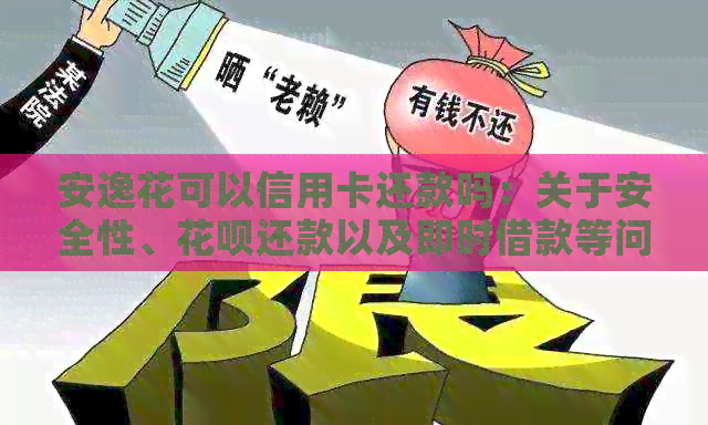 安逸花可以信用卡还款吗：关于安全性、信用卡还款以及即时借款等问题的解答
