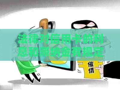 法律对信用卡的利息和滞纳金有规定吗？央行是如何规定的？