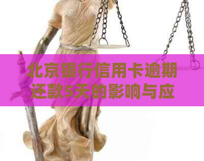 北京银行信用卡逾期还款5天的影响与应对策略