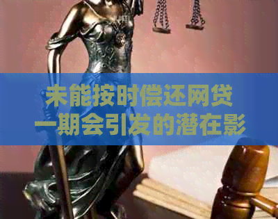 未能按时偿还网贷一期会引发的潜在影响与应对策略