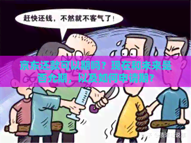 京东还款可以期吗？现在和未来是否允期，以及如何申请期？