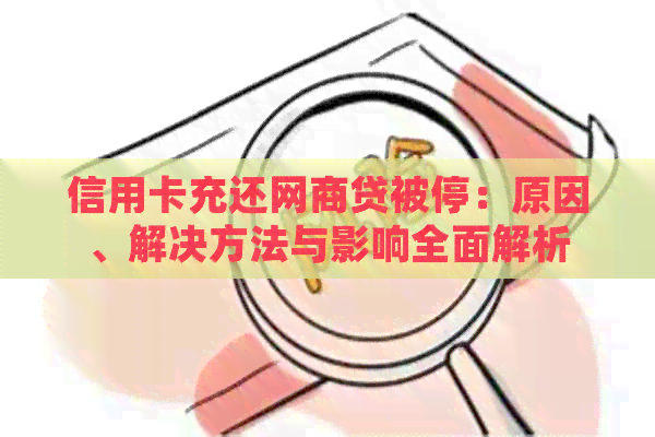 信用卡充还网贷被停：原因、解决方法与影响全面解析