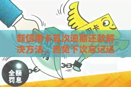 新信用卡首次逾期还款解决方法，避免下次忘记还款