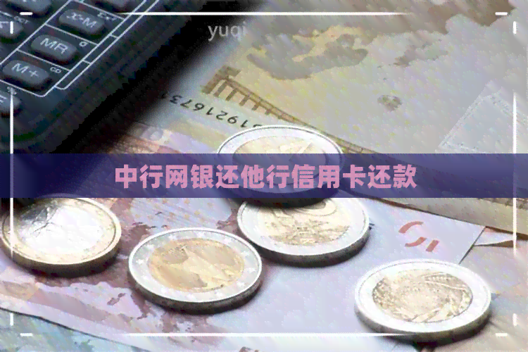 中行网银还他行信用卡还款