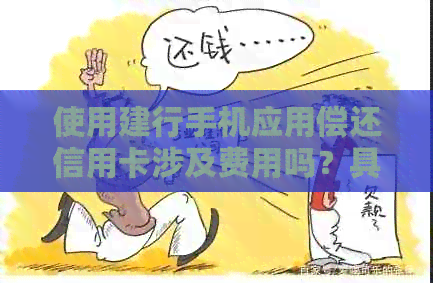 使用建行手机应用偿还信用卡涉及费用吗？具体的还款金额和手续费是多少？