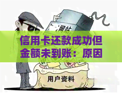 信用卡还款成功但金额未到账：原因、解决办法及可能影响