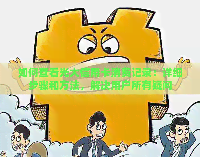 如何查看光大信用卡消费记录：详细步骤和方法，解决用户所有疑问