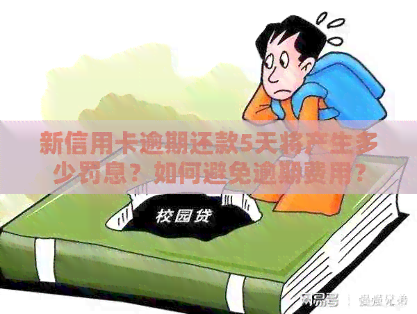 新信用卡逾期还款5天将产生多少罚息？如何避免逾期费用？