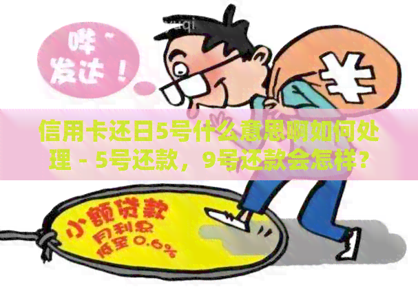 信用卡还日5号什么意思啊如何处理 - 5号还款，9号还款会怎样？