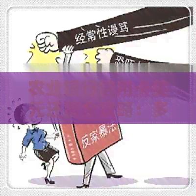 农业银行信用卡美元还款全攻略：多种方式一次性解答