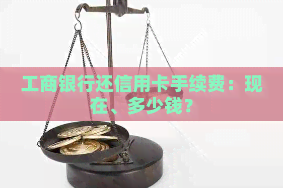 工商银行还信用卡手续费：现在、多少钱？