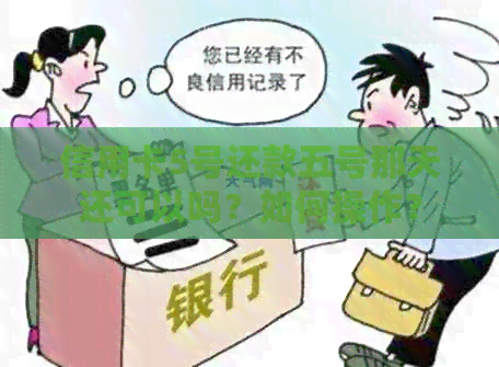 信用卡5号还款五号那天还可以吗？如何操作？