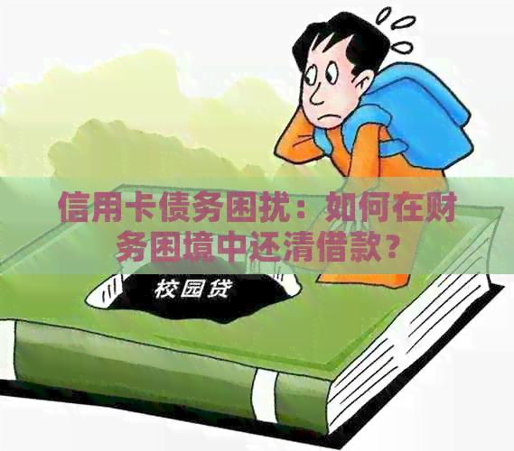 信用卡债务困扰：如何在财务困境中还清借款？
