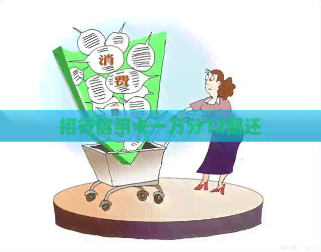 招行信用卡一万分12期还
