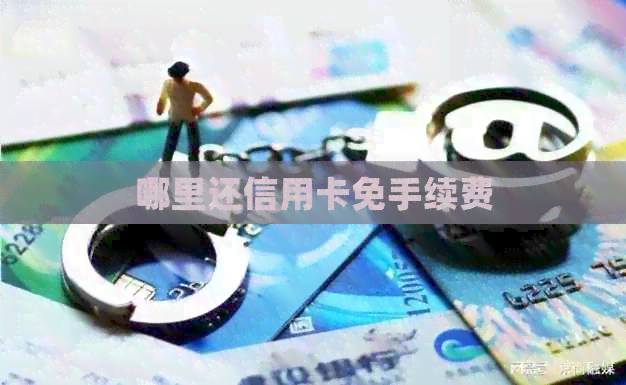 哪里还信用卡免手续费 哪里还信用卡免手续费
