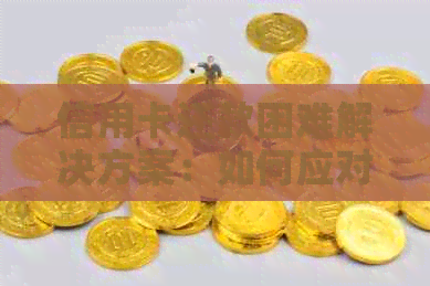 信用卡还款困难解决方案：如何应对无法按时还款的困境？